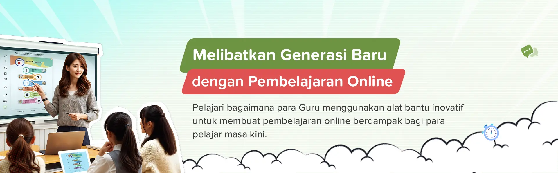 Guru Memberdayakan Generasi Baru dengan Pembelajaran Online